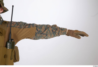 Photos Casey Schneider A pose in Uniform Marpat WDL arm…